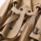 Camille – Classic Double-Breasted Trench Coat